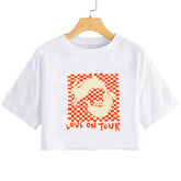 Women's Letter Short Sleeve T-Shirt